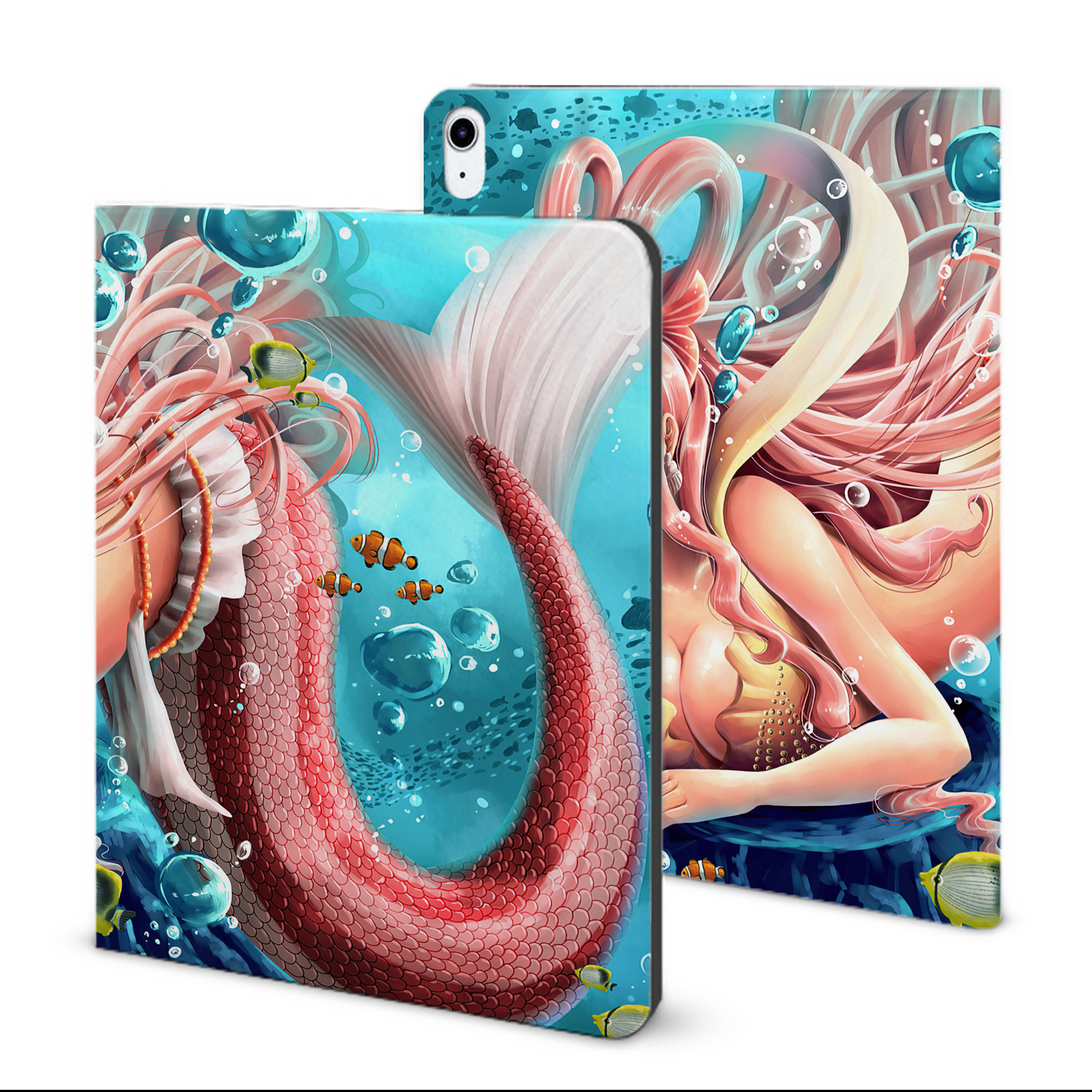 （画像用） ワンピース ONE PIECE IPad ケース ブック型 PUレザー TPU 耐衝撃 軽量 薄型 ペン収納なし 全面保護 IPad 各モデル対応